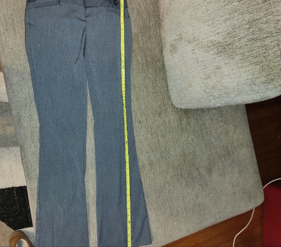 The Limited Charcoal Pinstripe Stretch Pants - Picture 4 of 9
